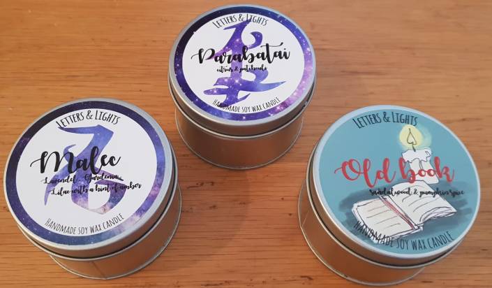 Bookish Candles