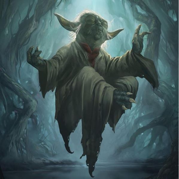 Yoda Meditating