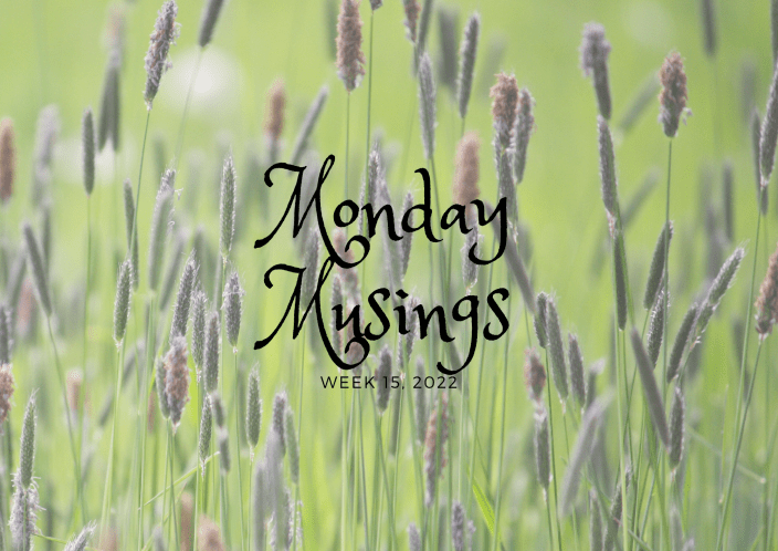 Monday Musings 15