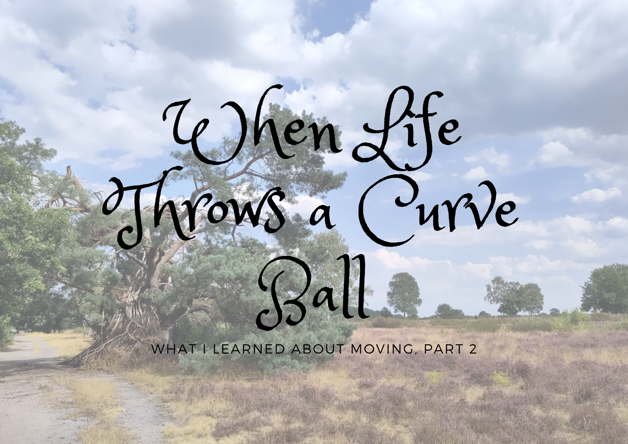 When Life Throws a Curve Ball